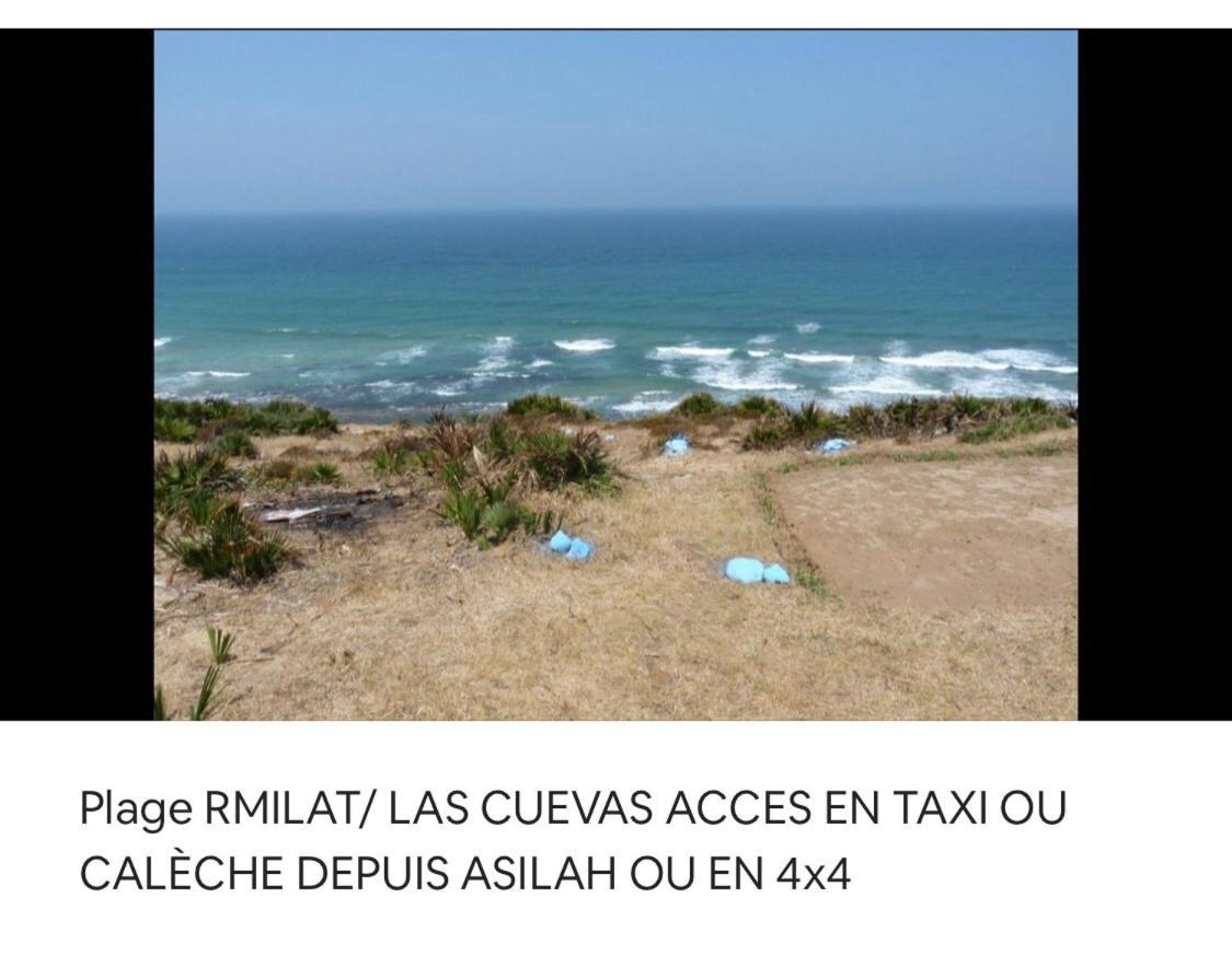 Apartament Tanger/Asilah: Appart 50M2 Face Mer Et Piscines, 5 Places, Tout Equipe+Wifi+Clim Briech Zewnętrze zdjęcie