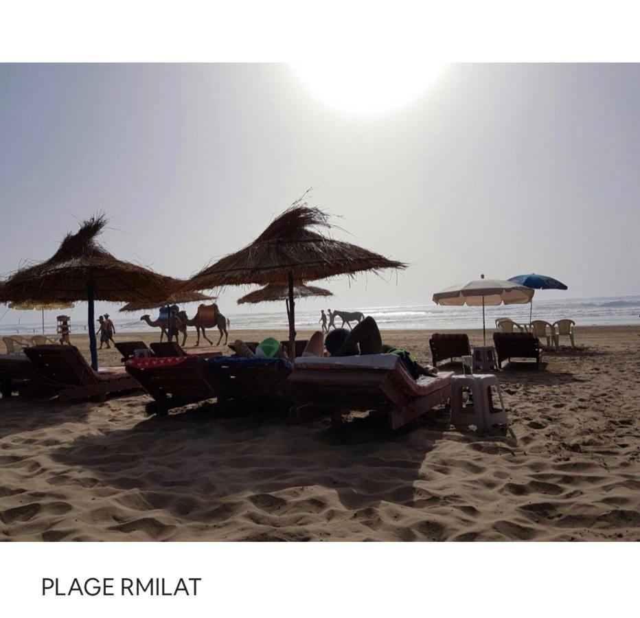 Apartament Tanger/Asilah: Appart 50M2 Face Mer Et Piscines, 5 Places, Tout Equipe+Wifi+Clim Briech Zewnętrze zdjęcie