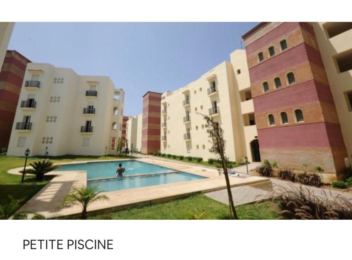 Apartament Tanger/Asilah: Appart 50M2 Face Mer Et Piscines, 5 Places, Tout Equipe+Wifi+Clim Briech Zewnętrze zdjęcie