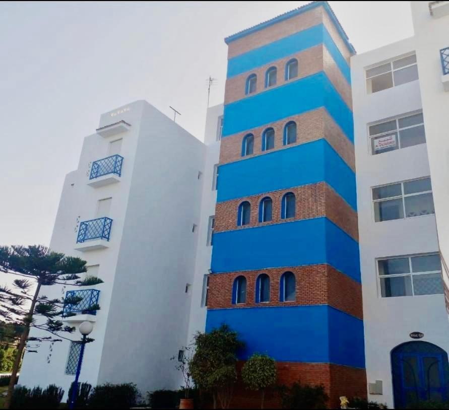 Apartament Tanger/Asilah: Appart 50M2 Face Mer Et Piscines, 5 Places, Tout Equipe+Wifi+Clim Briech Zewnętrze zdjęcie